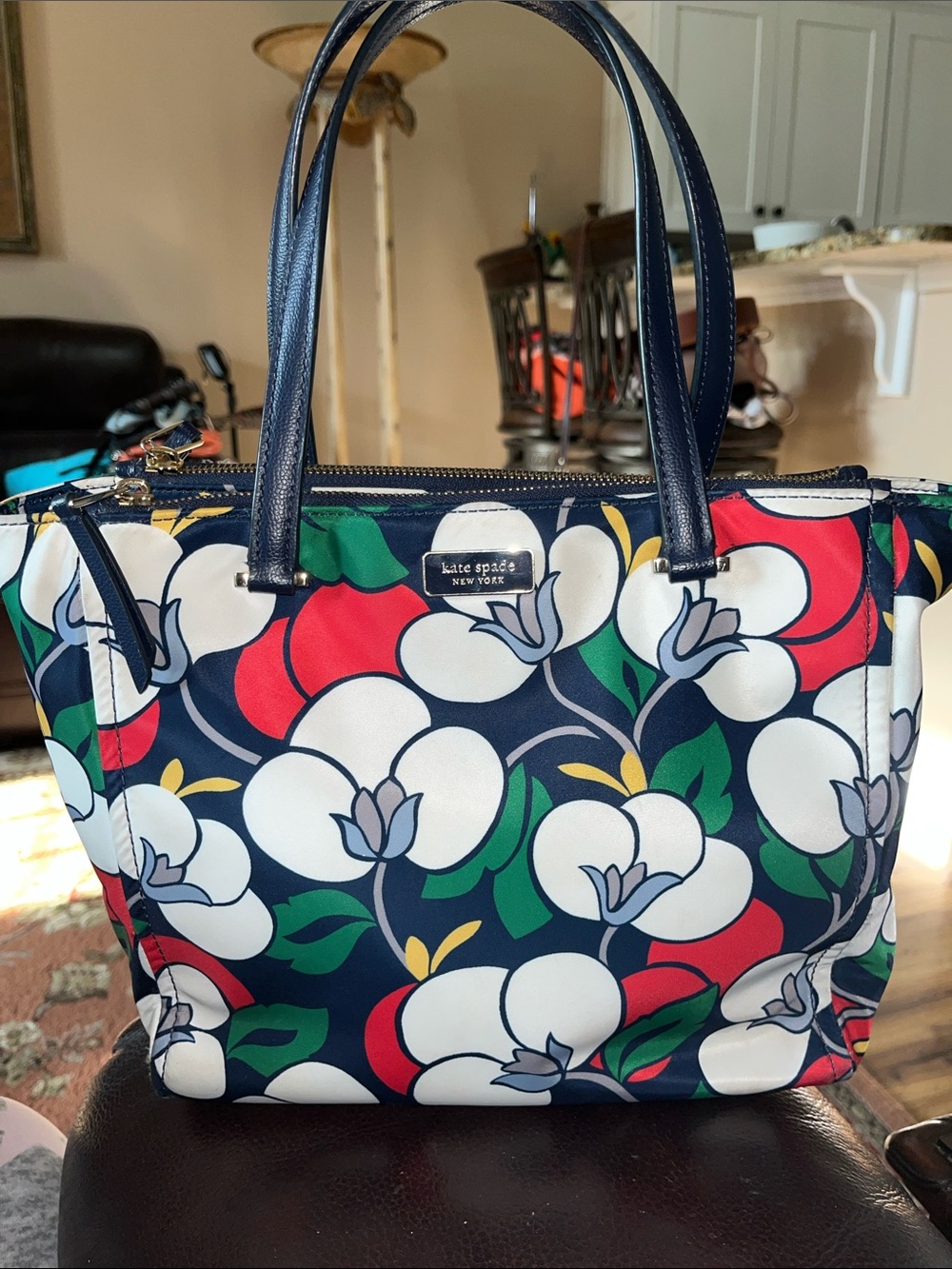 EUC Authentic Kate Spade Dawn Breezy Floral-Print Shoulder Bag